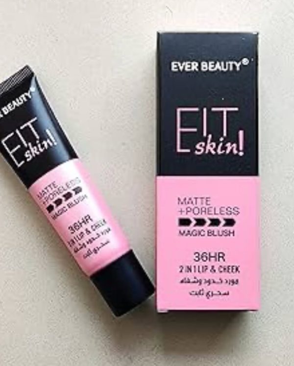 Eit Skin Magic Blush – Matte + Poreless (2-in-1 Lip & Cheek Tint) Lasting 36 Hours 35ml